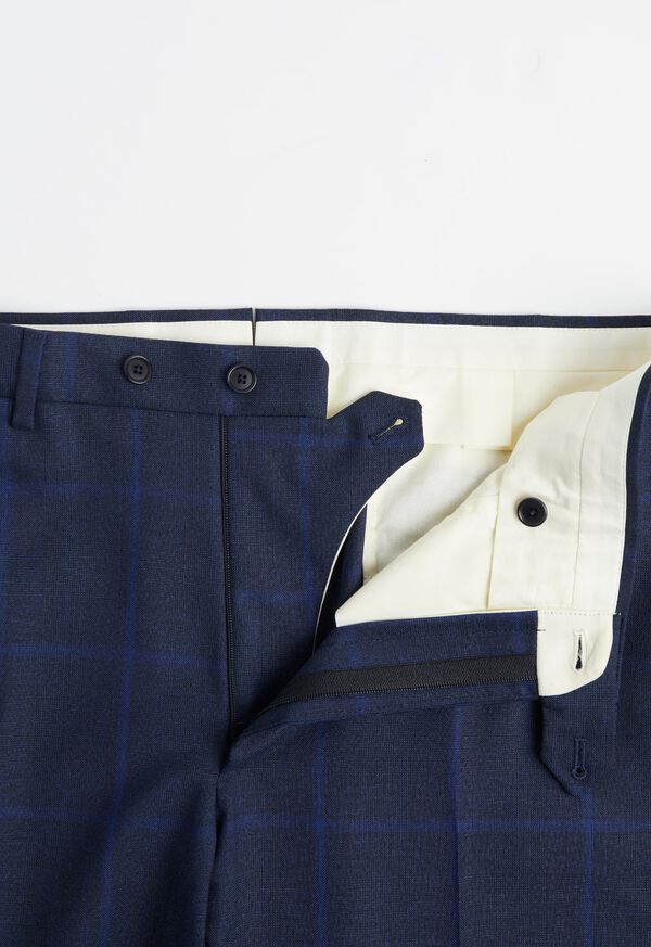 Paul Stuart Blue Plaid Suit, image 6
