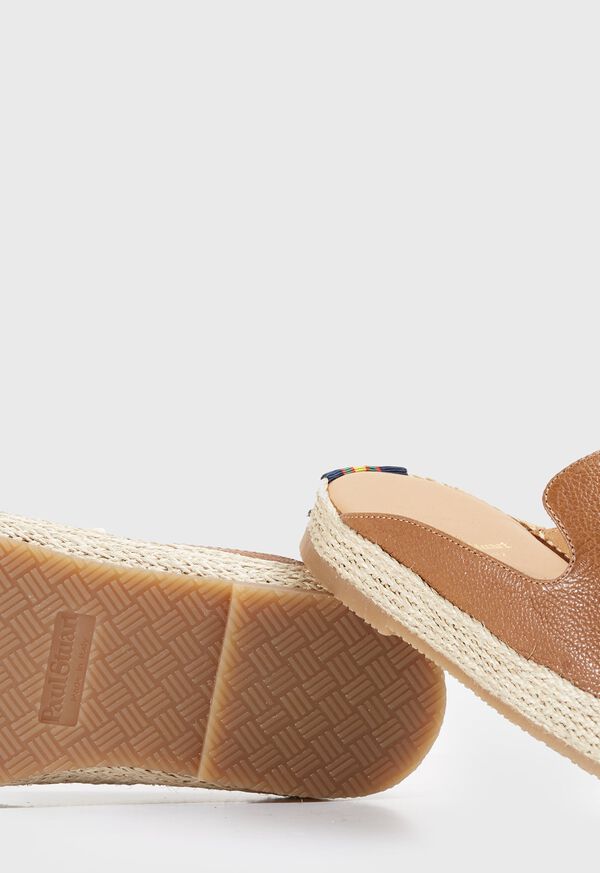 Paul Stuart Miami Leather Espadrille Slide, image 6