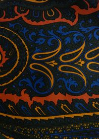 Paul Stuart Geometric Print Pocket Square, thumbnail 3