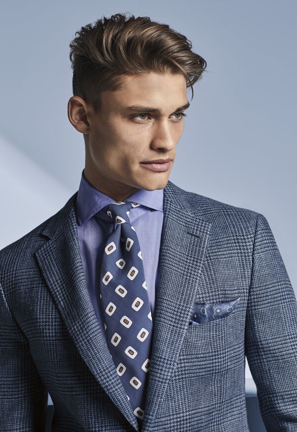 Paul Stuart Plaid Blue Sport Jacket, image 2
