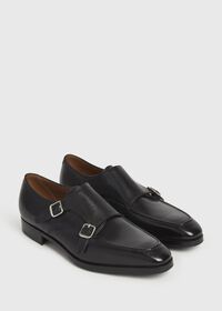 Paul Stuart Lon Moccasin Toe Double Monk Strap, thumbnail 3