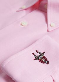 Paul Stuart Cotton Oxford Logo Sport Shirt, thumbnail 2