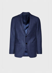 Paul Stuart Mid Blue Flannel Jacket, thumbnail 1