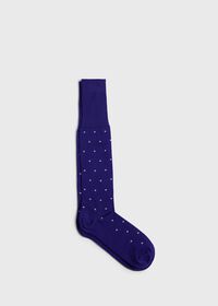Paul Stuart Cotton Dotted Sock, thumbnail 1