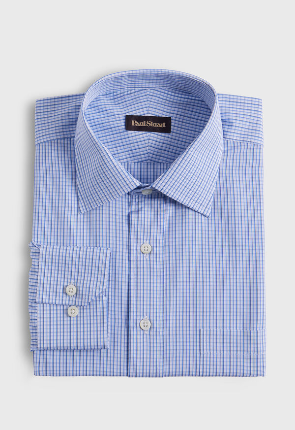 Paul Stuart Check Dress Shirt, image 1