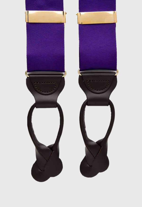 Paul Stuart Solid Grosgrain Braces, image 3
