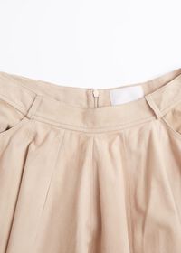 Paul Stuart Suede Flared Skirt, thumbnail 2