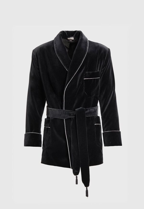 Paul Stuart Velvet Smoking Jacket, image 1