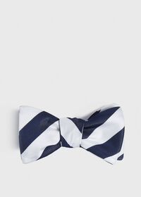 Paul Stuart Regimental Stripe Bow Tie, thumbnail 1