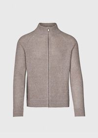 Paul Stuart Linen & Cotton Full Zip Cardigan, thumbnail 1