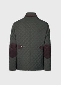 Paul Stuart Belsetta Quilted Jacket with Suede Trim, thumbnail 5