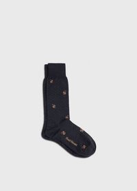 Paul Stuart Squirrel Motif Sock, thumbnail 1