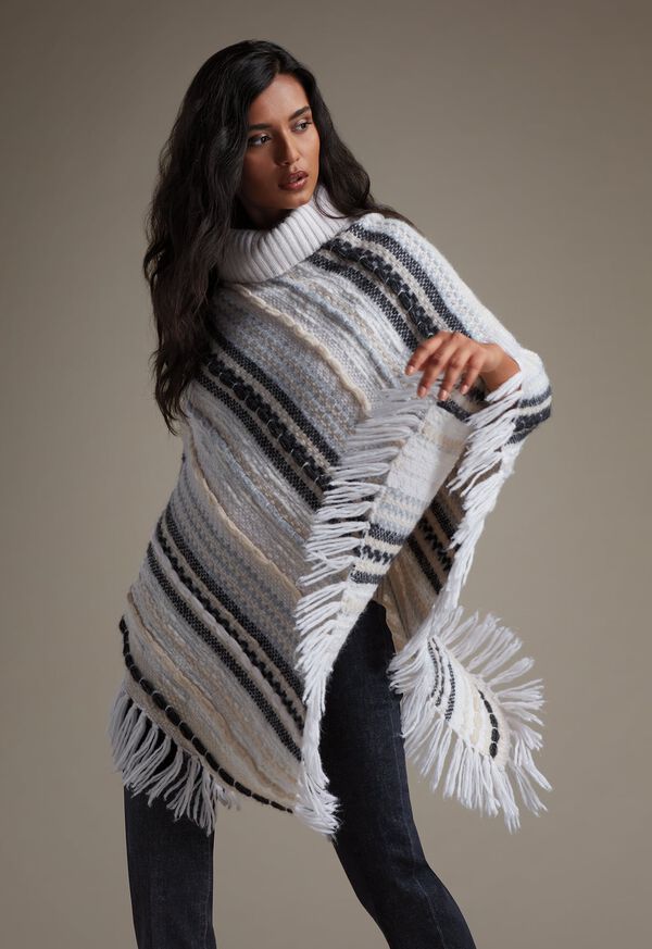 FW21 Paul Stuart Catalog Fringe Poncho Look, image 1