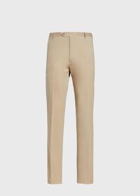 Paul Stuart Stone Cotton Stretch Pant, thumbnail 1