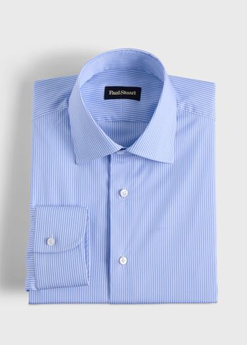 Paul Stuart Handmade Narrow Bengal Stripe Dress Shirt