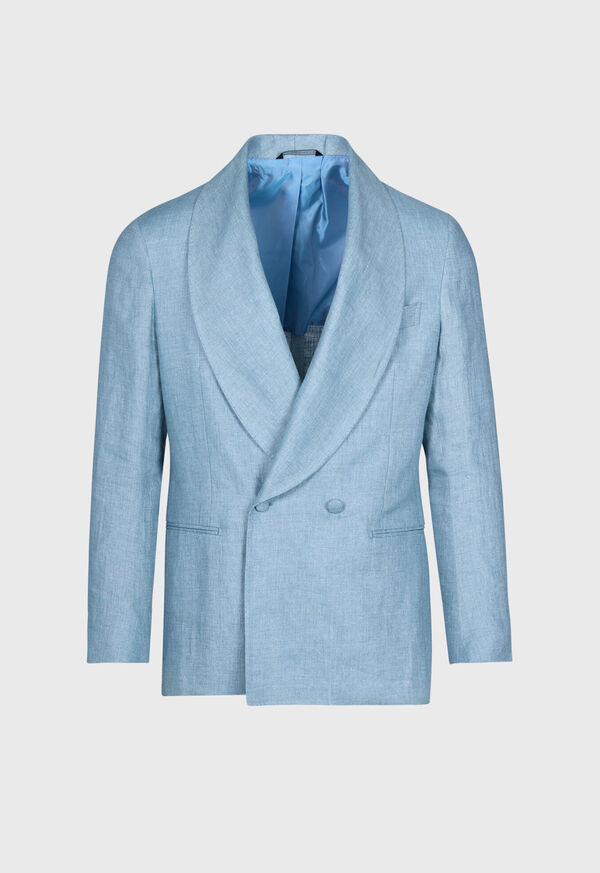 Paul Stuart Linen Double Breasted Dinner Jacket, image 1