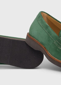 Paul Stuart Malcolm Suede Penny Loafer, thumbnail 5