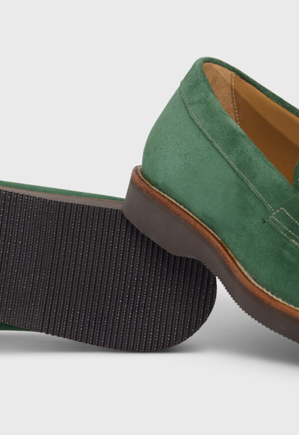 Paul Stuart Malcolm Suede Penny Loafer, image 5