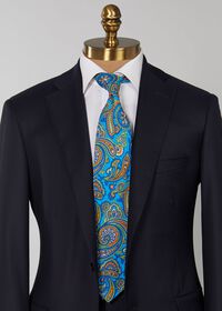 Paul Stuart Bright Paisley Tie, thumbnail 2