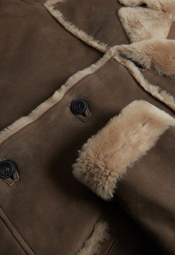Paul Stuart Classic Shearling Coat, image 2