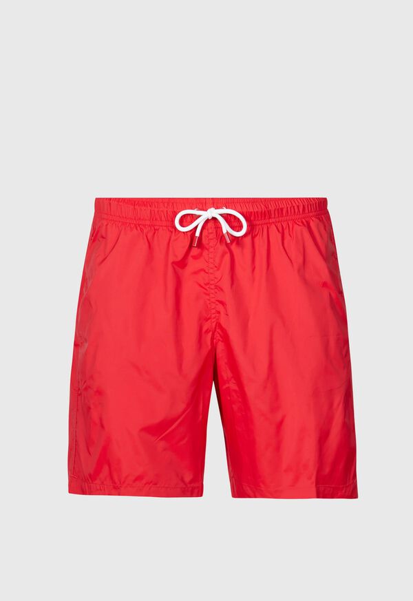 Paul Stuart Nylon Solid Color Swim Trunk, image 1