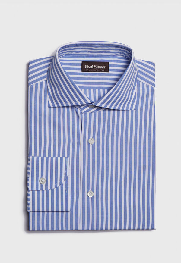 Paul Stuart Stuart's Choice Cotton Striped Dress Shirt, image 1