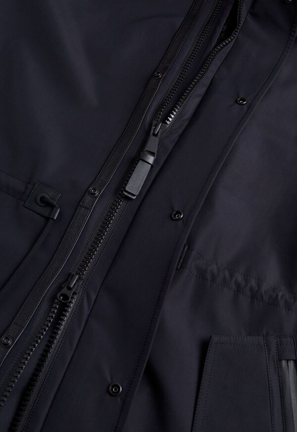 Paul Stuart Sheepskin Lined Nylon Jacket, image 5