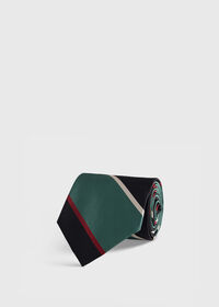 Paul Stuart Multicolor Block Stripe Tie, thumbnail 1