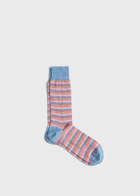 Paul Stuart Multicolor Stripe Sock, thumbnail 1