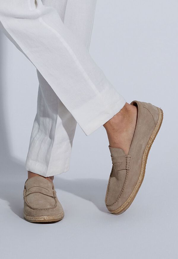 Paul Stuart Huxley Suede Penny Loafer, image 2