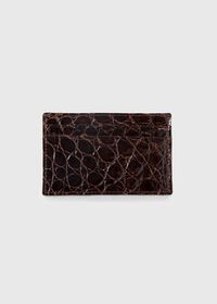 Paul Stuart Alligator Card Case, thumbnail 2
