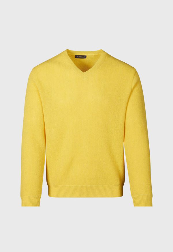Paul Stuart Classic Alpaca Links V-Neck Sweater, image 13