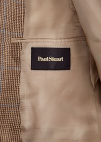 Paul Stuart Linen & Silk Plaid Summer Jacket, thumbnail 3