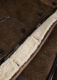 Paul Stuart Wool & Shearling Jacket, thumbnail 3