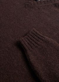Paul Stuart Shetland Wool V-Neck Sweater, thumbnail 5