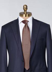 Paul Stuart Silk Jacquard Small Medallion Tie, thumbnail 2
