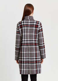 Paul Stuart Plaid Wool Coatigan, thumbnail 2