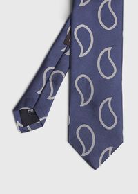 Paul Stuart Light Blue Large Teardrop Tie, thumbnail 1