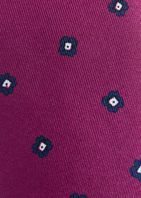 Paul Stuart Silk Floral Medallion Print Tie, thumbnail 3