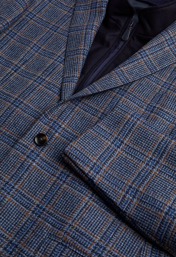 Paul Stuart Plaid Travel Jacket and Built-in Vest, image 2