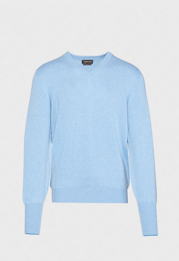 Paul Stuart Classic Cashmere V-Neck Sweater, image 7
