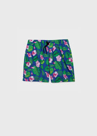 Paul Stuart Hibiscus and Banana Leaf Swim Trunk, thumbnail 1