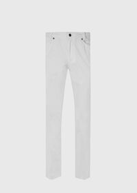 Paul Stuart Five Pocket Satin Finish Cotton Pant, thumbnail 1