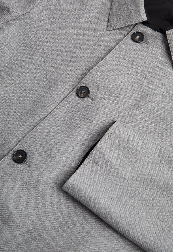 Paul Stuart Reversible Cashmere Trench Coat, image 2