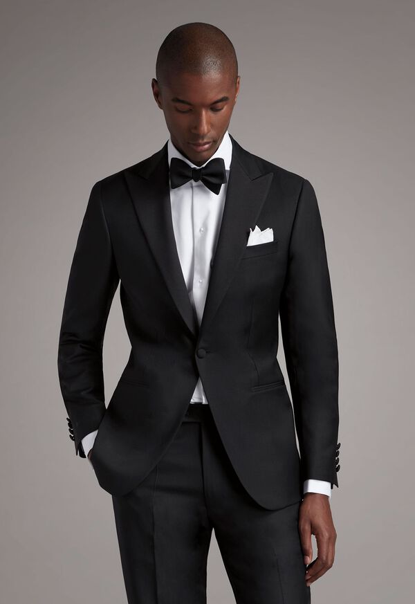Paul Stuart Piqué Bib Front Cotton Formal Shirt, image 2