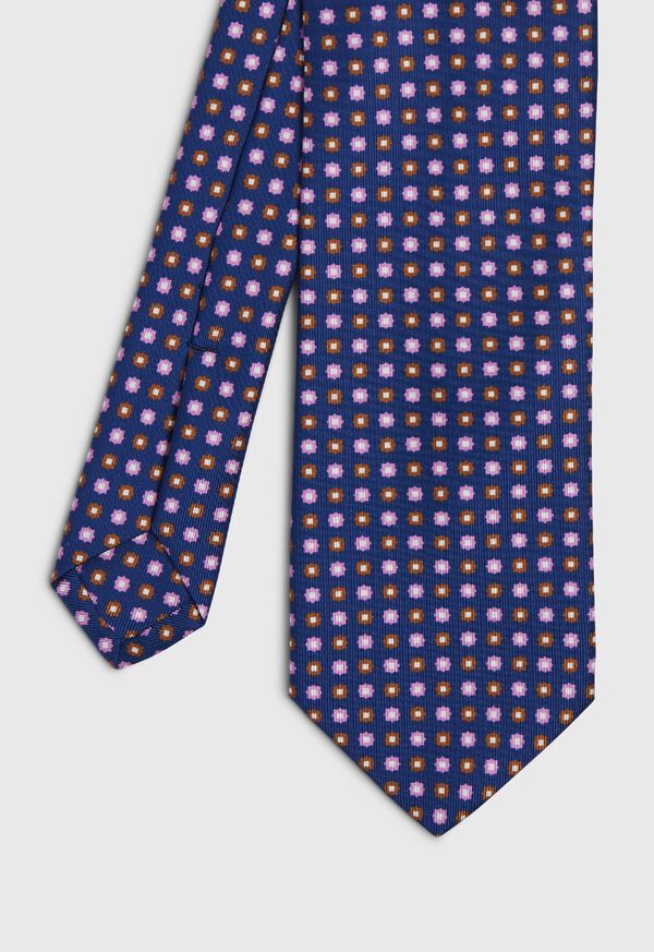 Paul Stuart Small Floral Silk Tie, image 1