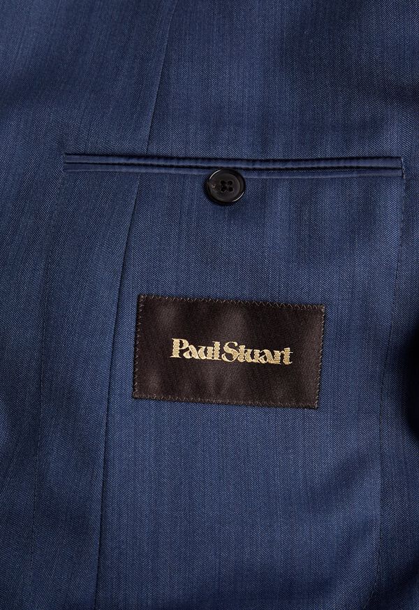 Paul Stuart Mid Blue Bone Suit, image 4