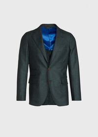 Paul Stuart Olive Cashmere Blend Jacket, thumbnail 1