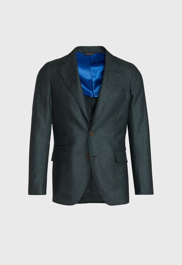 Paul Stuart Olive Cashmere Blend Jacket, image 1