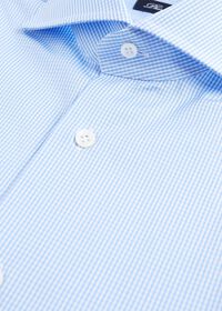 Paul Stuart Mini Check Dress Shirt, thumbnail 2
